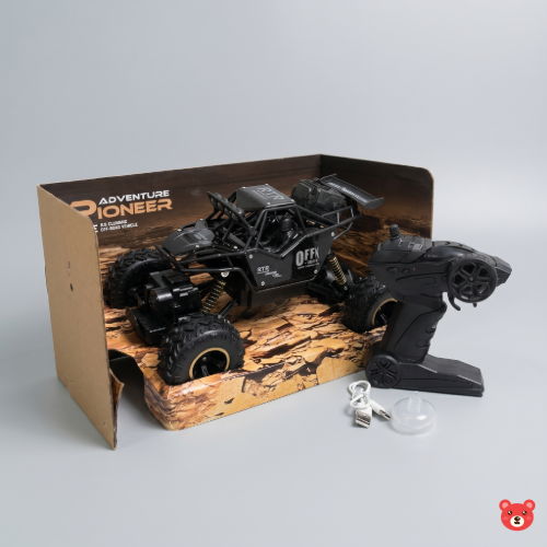 4WD Off-Road Remote Control Rock Climber – 2.4GHz RC Monster Truck with Dual Motors,Realistic Smoke & Steam Effect