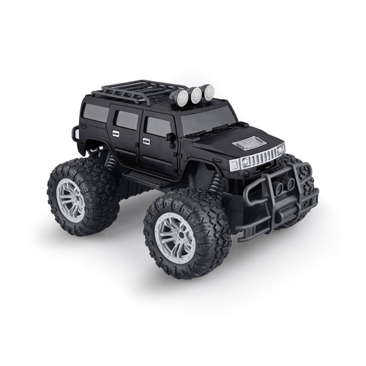 JEEP All-Terrain 4WD Monster Remote Control Car (BLACK AND MAROON COLOUR)