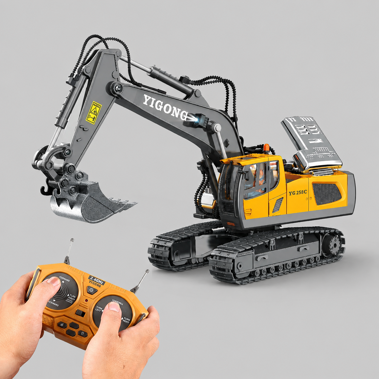 ToyBlix Remote Control JCB Excavator Toy