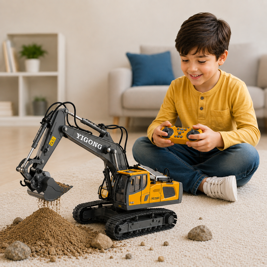 ToyBlix Remote Control JCB Excavator Toy