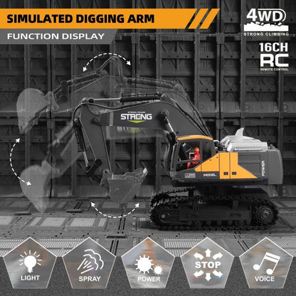 ToyBlix Remote Control JCB Excavator Toy