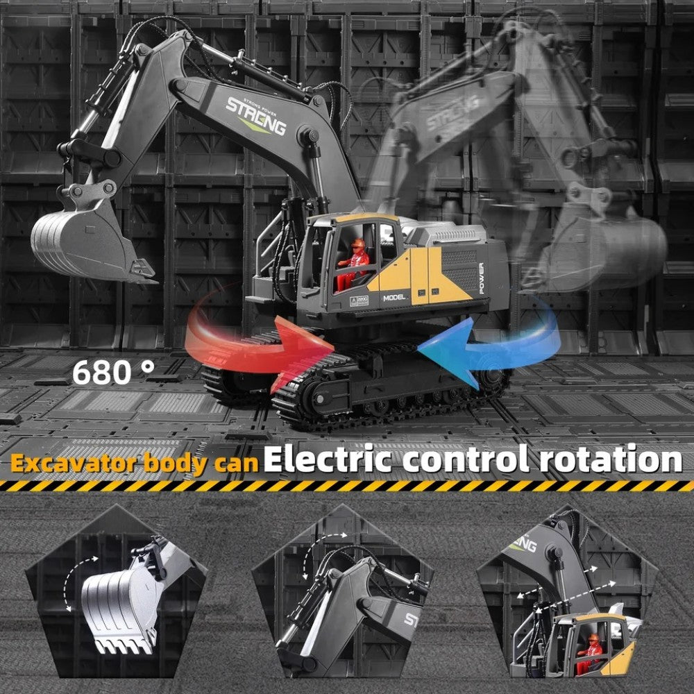 ToyBlix Remote Control JCB Excavator Toy