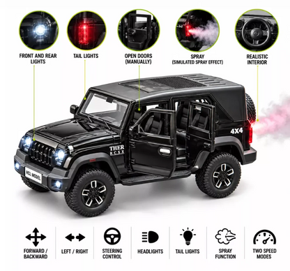 RC Thar Roxx 1:22 Die-Cast Metal Remote Control Car
