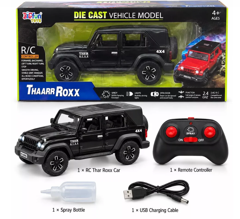 RC Thar Roxx 1:22 Die-Cast Metal Remote Control Car
