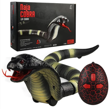 Remote Control Realistic Cobra Snake Toy – Electric RC Snake with Remote Control for Kids
