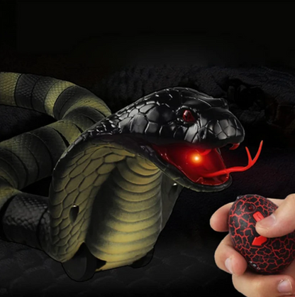Remote Control Realistic Cobra Snake Toy – Electric RC Snake with Remote Control for Kids