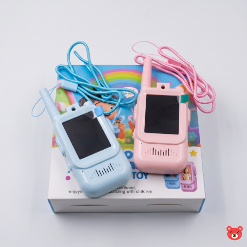Kids Smart Video Walkie-Talkie Set–Interactive 2.4G Wi-Fi Intercom Toy with 2.0 Inch IPS Screen