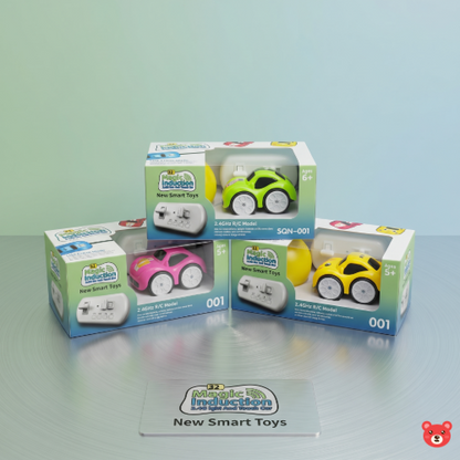 Magic Induction Smart RC Car – 3-in-1 Line Tracking, Follow & Escape Modes with Remote Control