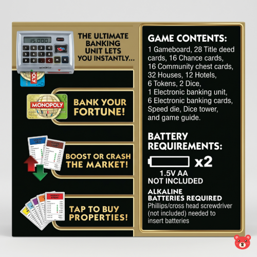 Monopoly Ultimate Banking Electronic Board Game