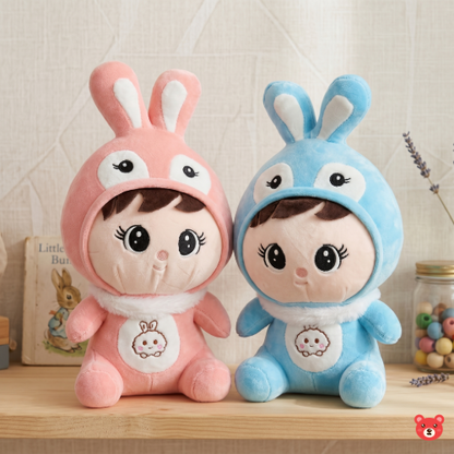 Cute Bunny Child Rabbit Plush Toy for Kids 35CM