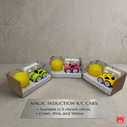 Magic Induction Smart RC Car – 3-in-1 Line Tracking, Follow & Escape Modes with Remote Control