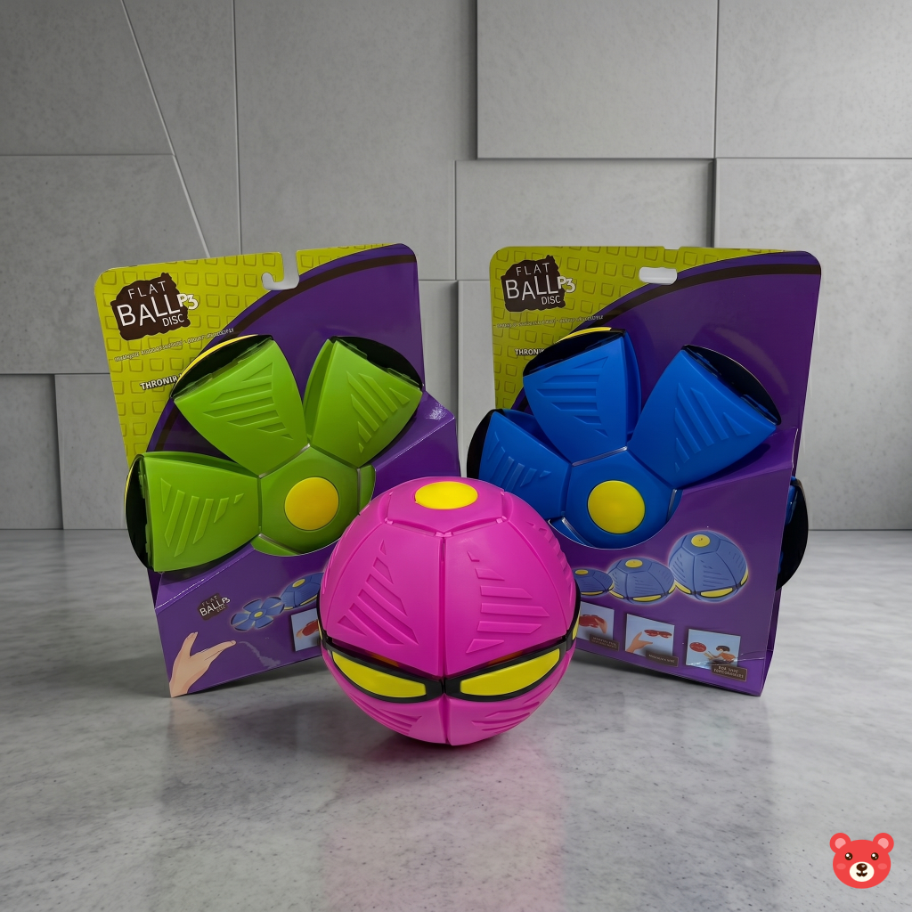 Flat Ball V3 Transforming Flying Disc to Ball Outdoor Toy For Boy & Girl