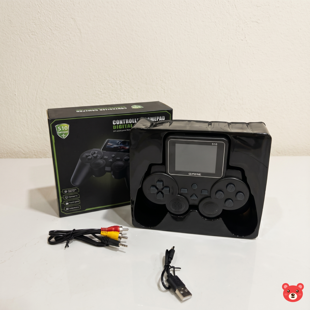 S10 Retro Handheld Video Game Console with TV Output and Multiplayer Support
