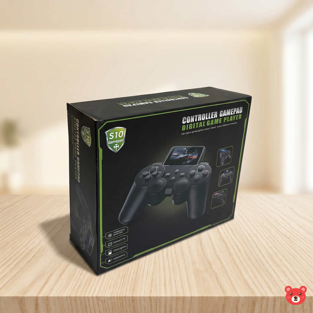 S10 Retro Handheld Video Game Console with TV Output and Multiplayer Support