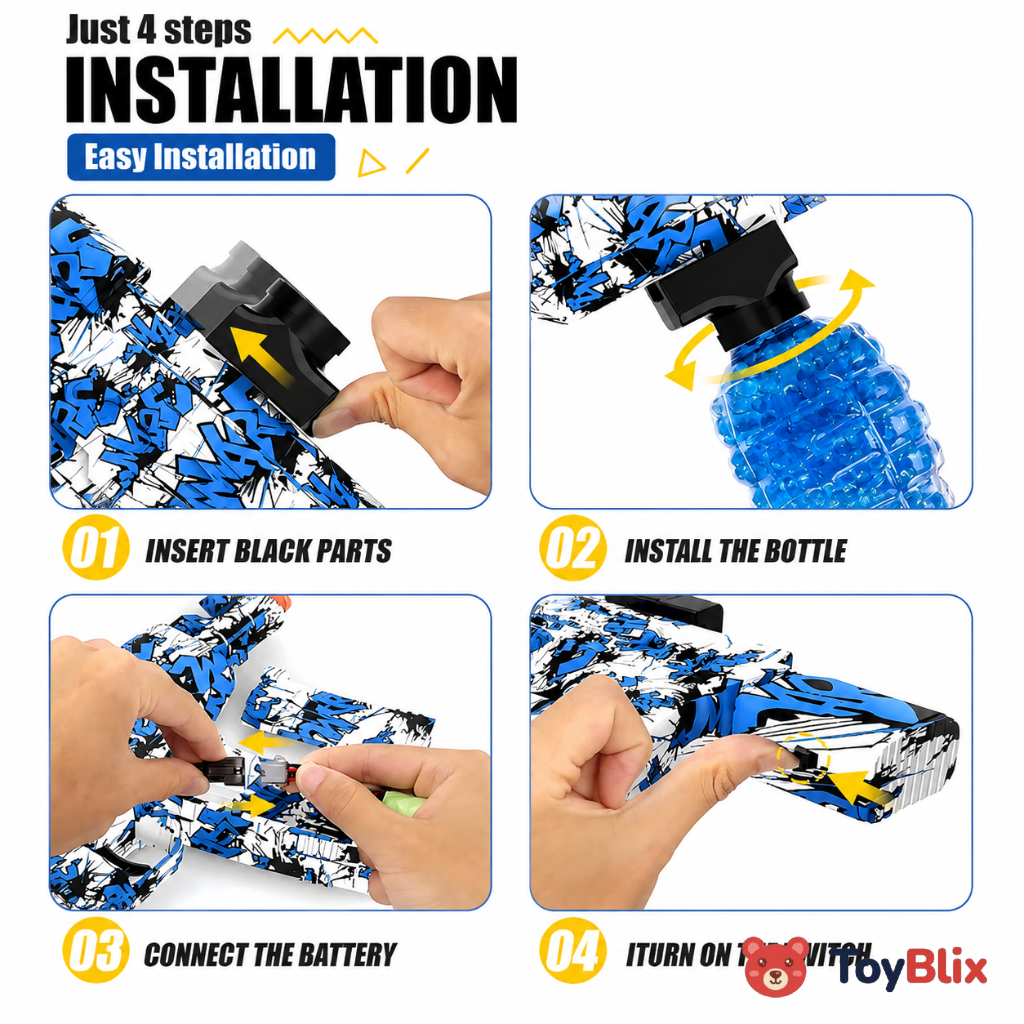Electric Gel Ball Blaster Toy Gun