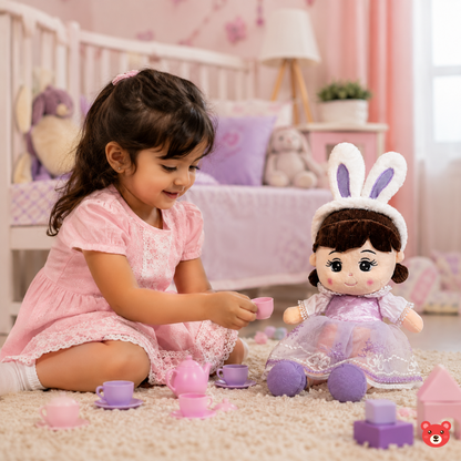 Teddy Cute Rabbit Ears Princess Plush Doll (45CM,60CM AND 70CM)