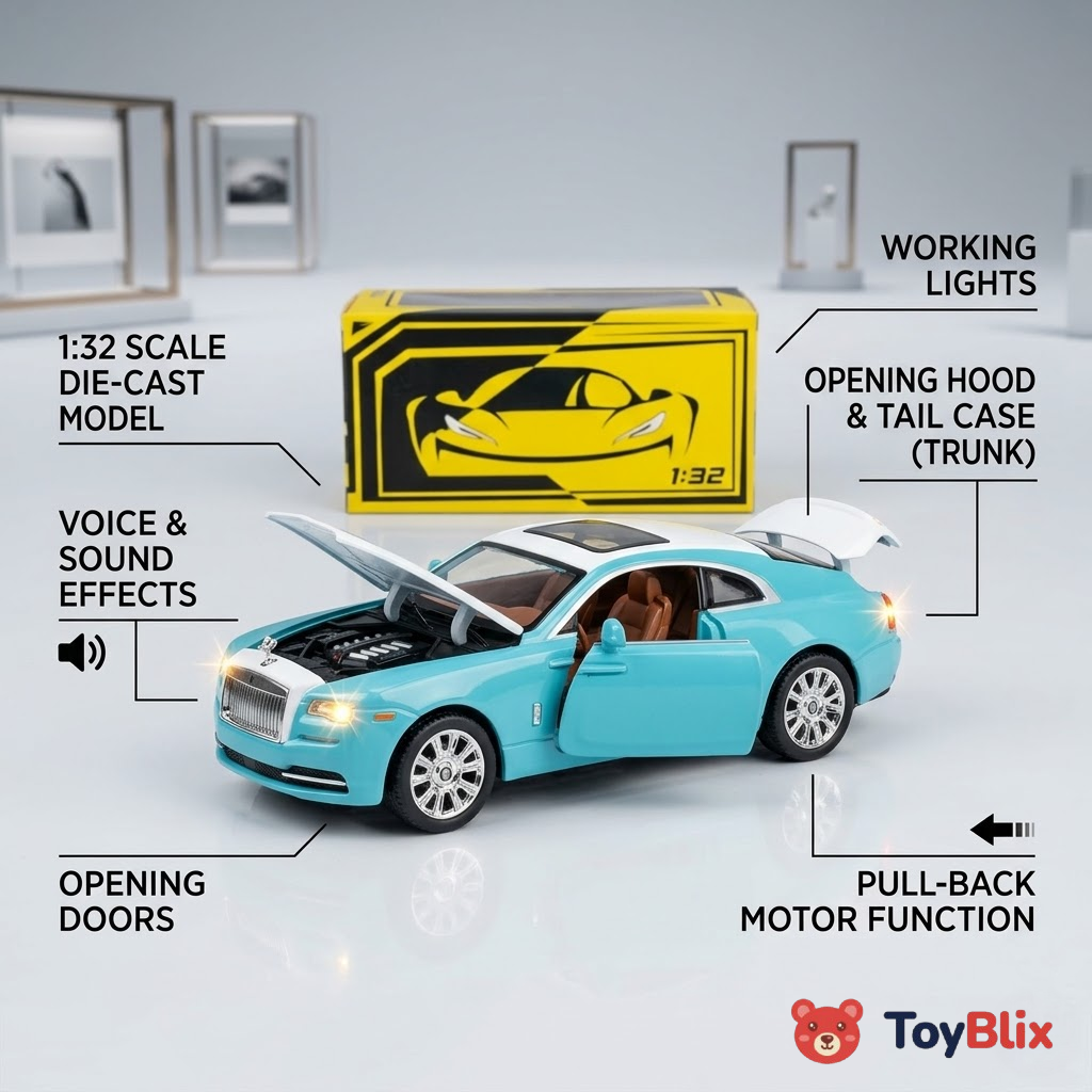 Rolls-Royal Premium 1:32 Scale Luxury Toy Car