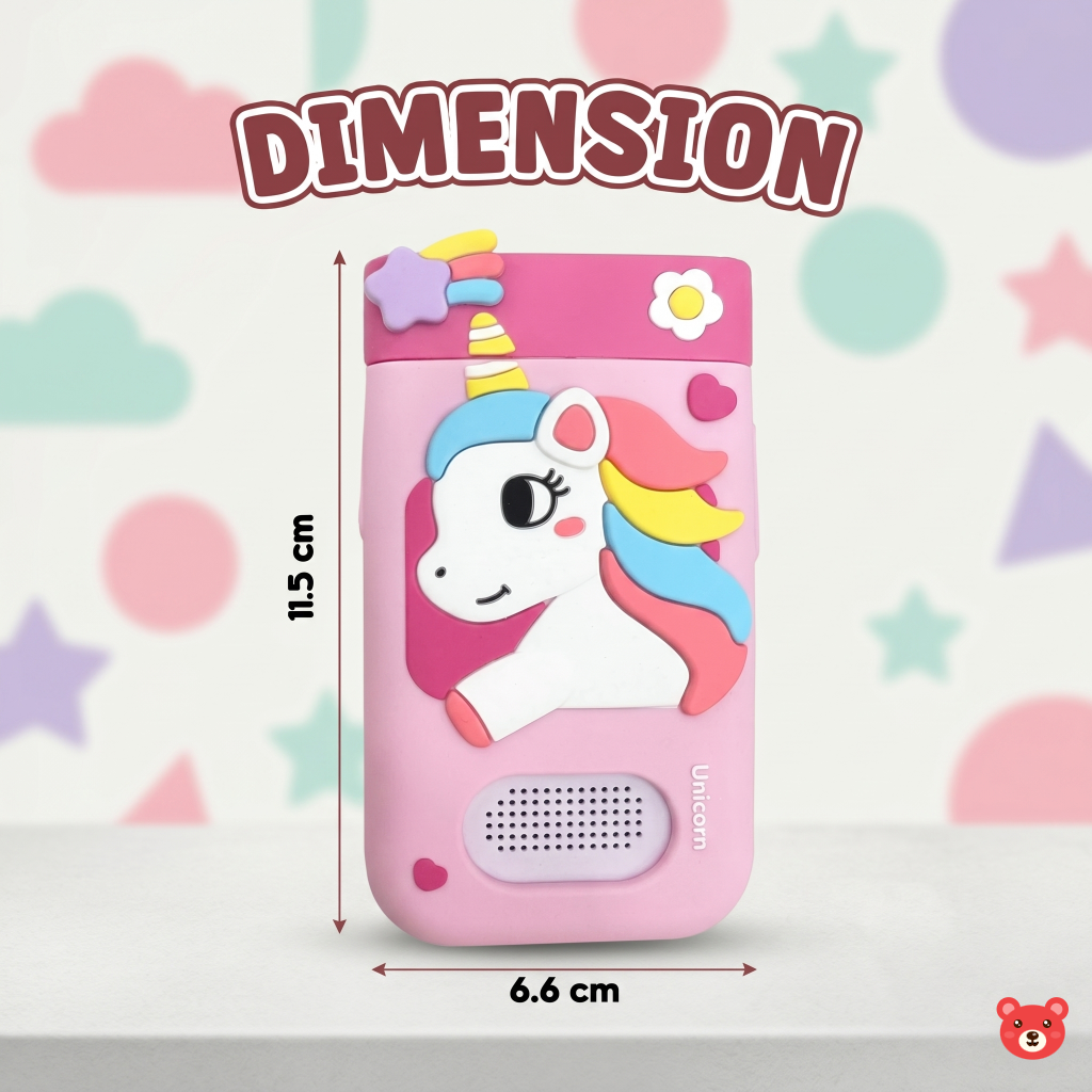 Multi-Functional Kids' Smart Camera Phone with 180° Rotational Lens